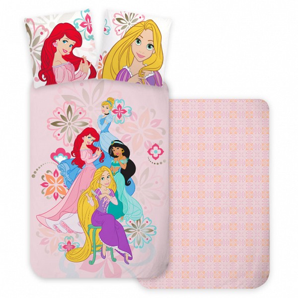 Disney Princess Bloom childrens bedding set 100×135 cm, 40×60 cm