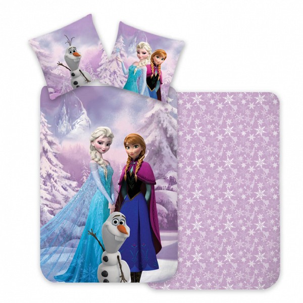 Disney Frozen Snowy childrens bedding set 100×135 cm, 40×60 cm