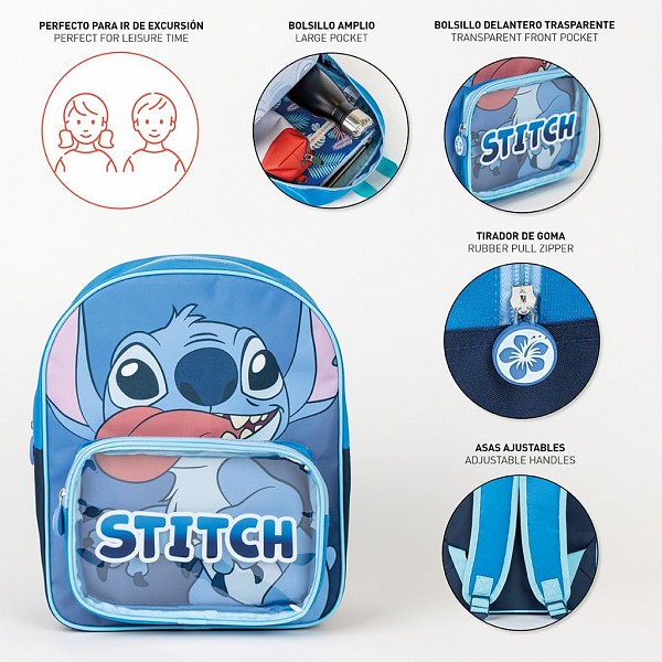 Disney Lilo and Stitch backpack, bag 30 cm CEP2100005104