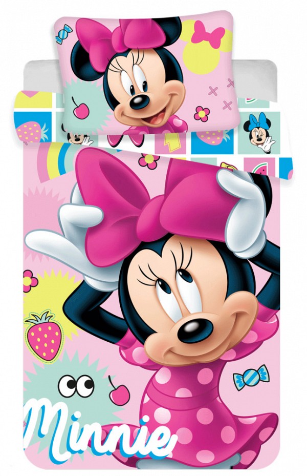 Disney Minnie  Tidy  childrens bed linen 100×135 cm, 40×60 cm