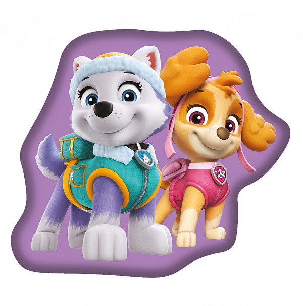Paw Patrol Purple decorative pillow 35 cm