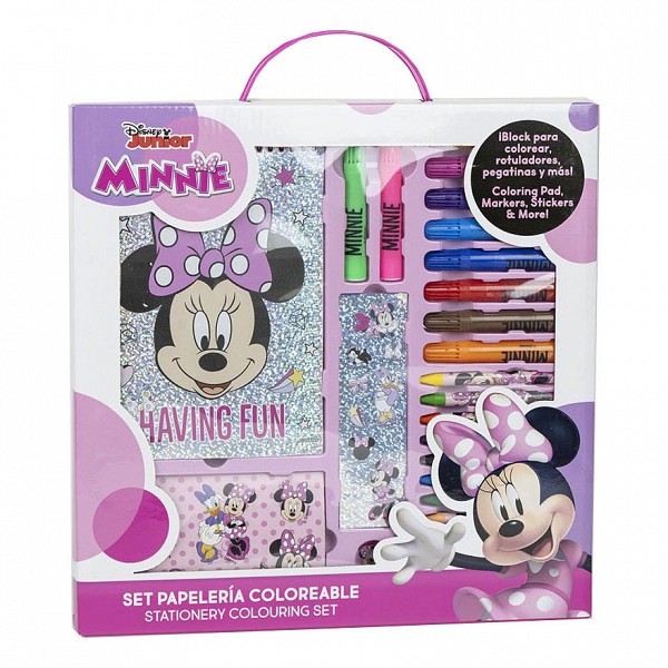 Disney Minnie  Smiles stationery set