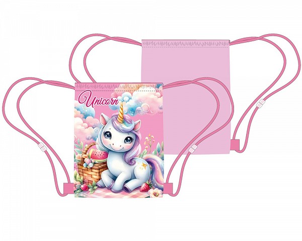 Unicorn Clouds sports bag, gym bag 40 cm