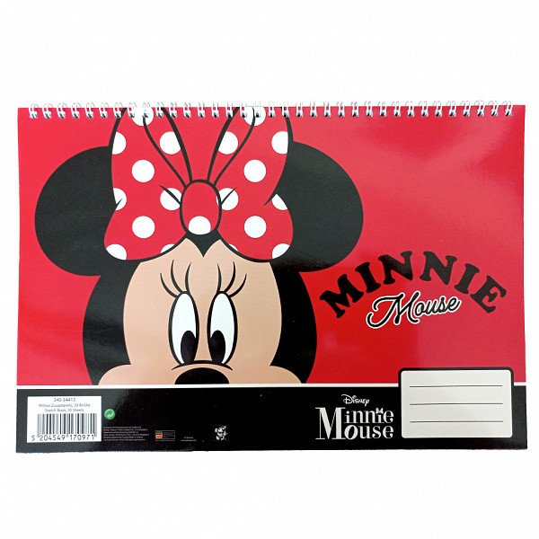 Disney Minnie  Nomadic Spirit A/4 spiral sketchbook, 30 sheets