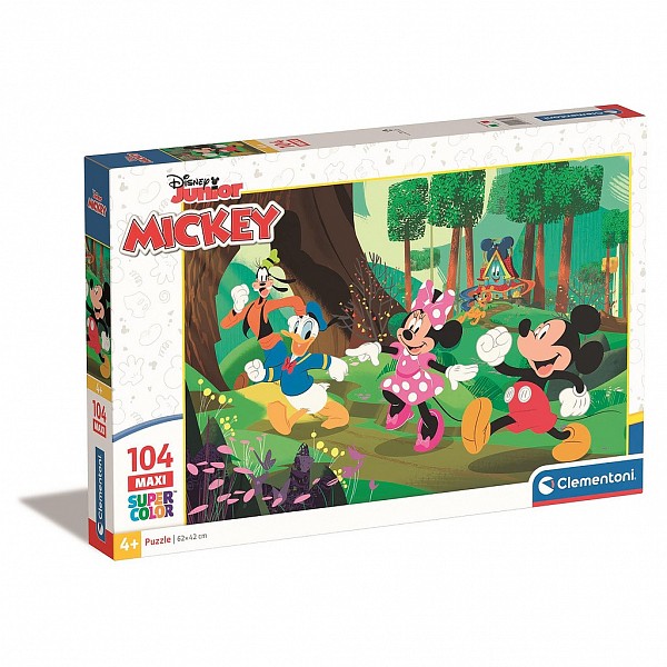 Disney Mickey Lush Forest 104 db-os maxi puzzle Clementoni CMC23772