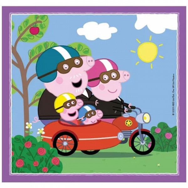 Peppa Pig Relaxing 3x48 Piece Puzzle Clementoni  CMC25293