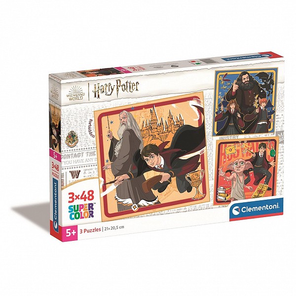 Harry Potter Chronicles 3x48 db-os puzzle Clementoni  CMC25312