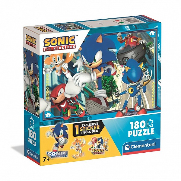 Sonic the Hedgehog 180 pcs Clementoni puzzle CMC29798