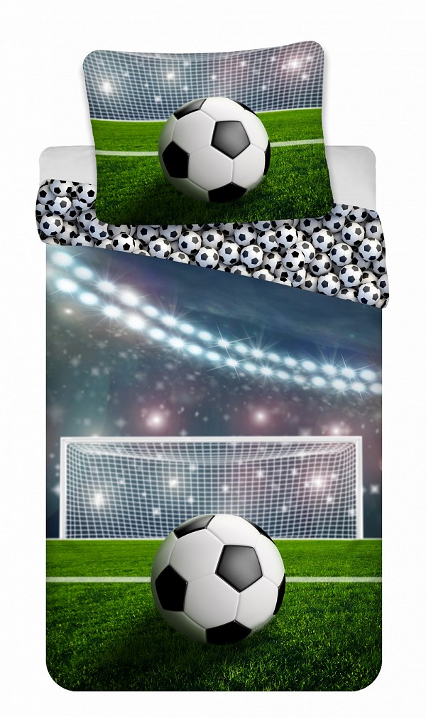 Football bedding cover 140×200cm, 70×90 cm