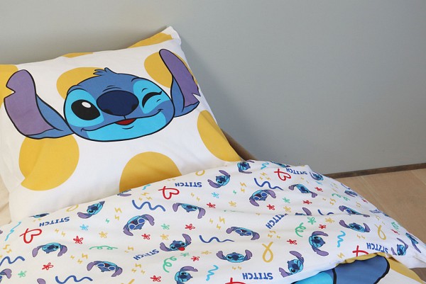 Disney Lilo and Stitch Dots childrens bedding set 100×135 cm, 40×60 cm