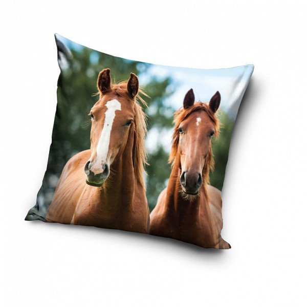 Horses Harmony cushion cover 40x40 cm