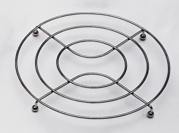 Σουπλά Κατσαρόλας Μεταλλικό Chrome