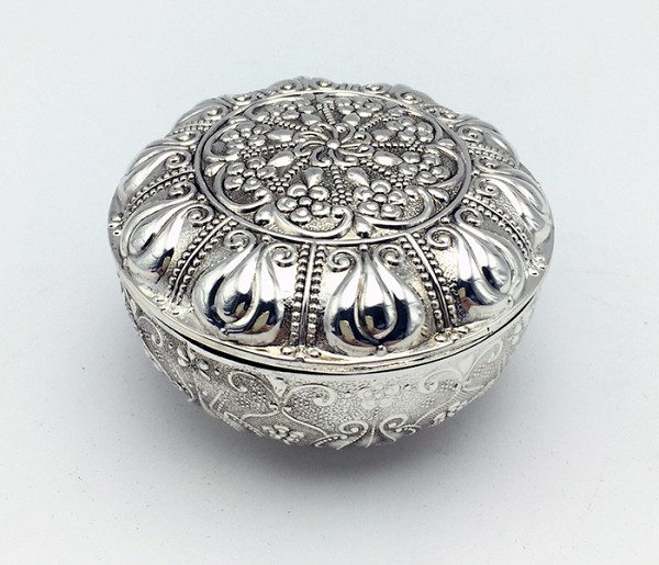 Μπιζουτιέρα Επάργυρη Στρογγυλή 104HQ22748