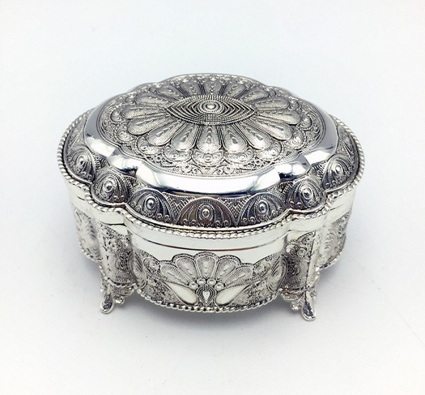 Μπιζουτιέρα Επάργυρη Λακαριστή 104HQ17958