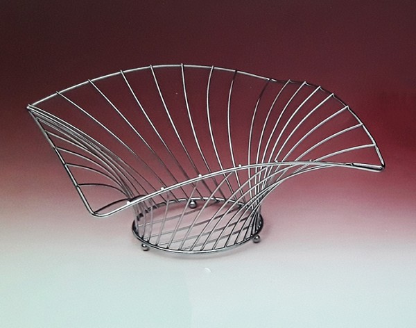 Φρουτιέρα Διπλό Τοίχωμα Μεταλλική