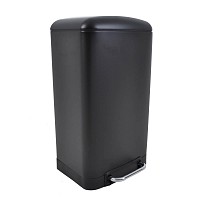 ΚΑΔΟΣ ΑΠΟΡΡΙΜΜΑΤΩΝ 30L SOFT CLOSE ΜΑΥΡΟΣ ANKOR