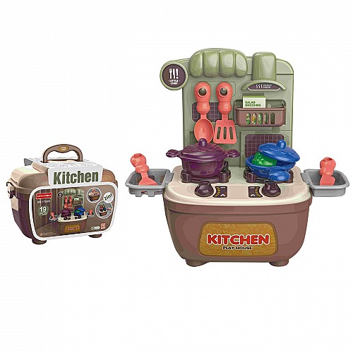 ΒΑΛΙΤΣΑΚΙ ΚΟΥΖΙΝΑ 19 ΤΕΜ 15x12x12cm ToyMarkt 971179