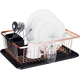 ΠΙΑΤΟΘΗΚΗ ΡΟΖ ΧΡΥΣΟ 43x32x14,5εκ.