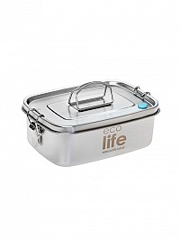 Ecolife Δοχείο Φαγητού Inox Ασημί 1000ml 33-FC-9085
