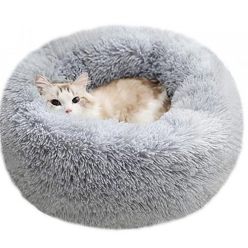 Μαξιλάρι -Φωλιά Γάτας 60Cm Γκρι