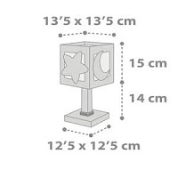 MoonLight Blue κομοδίνου παιδικό φωτιστικό (63231T)