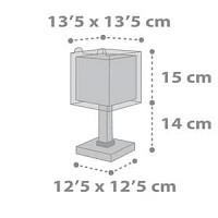 Little Teddy κομοδίνου παιδικό φωτιστικό (64571)