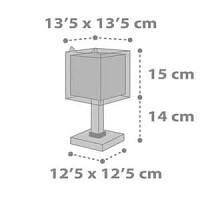 Little Fox κομοδίνου παιδικό φωτιστικό (64581)