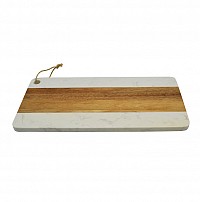 ΞΥΛΟ ΚΟΠΗΣ ΜΕ ΑΣΠΡΟ ΜΑΡΜΑΡΟ 16x35εκ.ANKOR