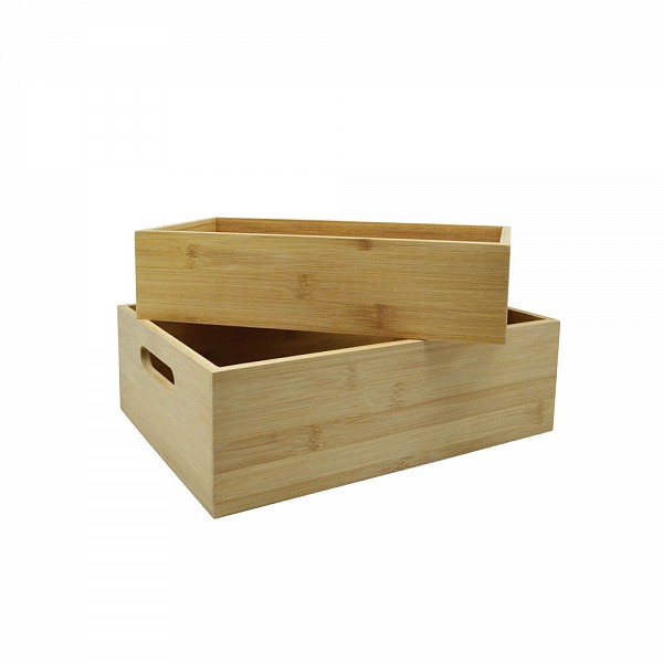 ΚΑΛΑΘΙ ΑΠΟ ΞΥΛΟ ΜΠΑΜΠΟΥ ΣΕ ΦΥΣΙΚΟ ΧΡΩΜΑ 29x15x7,5 ANKOR