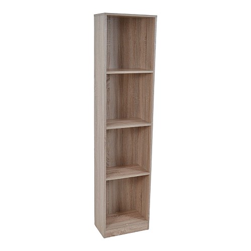 ΡΑΦΙΕΡΑ ΞΥΛΙΝΗ ΜΕ 4 ΡΑΦΙΑ 40x24x170εκ.ANKOR