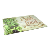 ΕΠΙΦΑΝΕΙΑ ΚΟΠΗΣ ΓΥΑΛΙΝΗ ΜΕ ΣΧΕΔΙΟ ΛΑΧΑΝΙΚΑ 40x30x0,4εκ. ANKOR