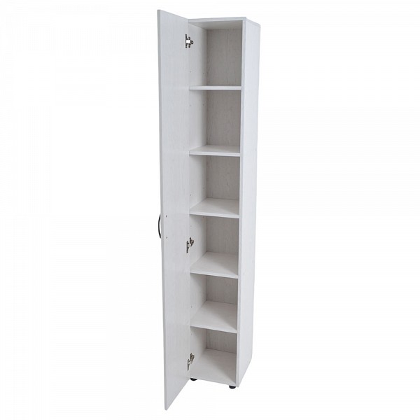 ΣΤΗΛΗ ΜΠΑΝΙΟΥ ΜΕ ΡΑΦΙΑ MDF ΜΕ ΜΕΛΑΜΙΝΗ ΛΕΥΚΟ 30x32x185εκ.ANKOR