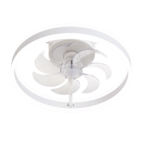 Ανεμιστήρας Οροφής PRCF-80609 Primo 20 50εκ. Με Τηλεχειριστήριο 1Φως LED 7 Φτερά Λευκός