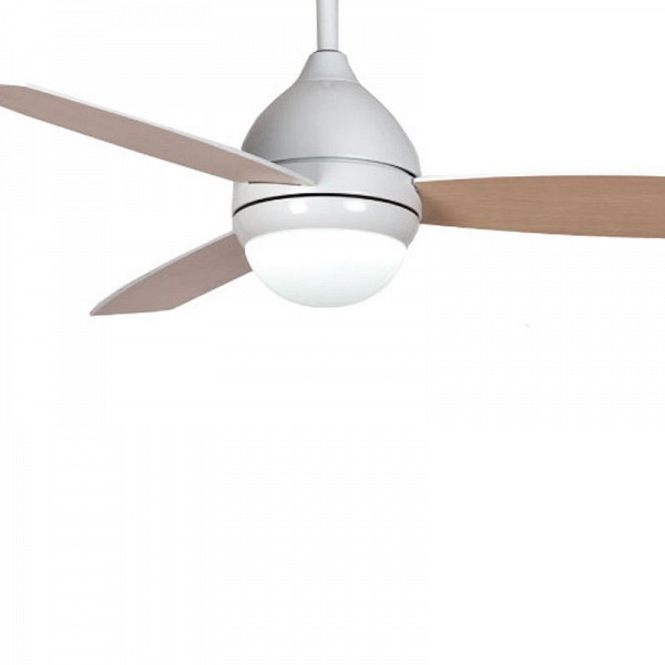 Ανεμιστήρας Οροφής PRCF-80520 Primo 48 120εκ. Με τηλεχειριστήριο 1 Φως LED 3Φτερά Λευκός PRCF-80520