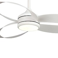 Ανεμιστήρας Οροφής PRCF-80654 PRIMO 52 132εκ. DC Με Τηλεχειριστήριο 1 Φως LED 3Φτερά ΛευκόςPRCF-80654