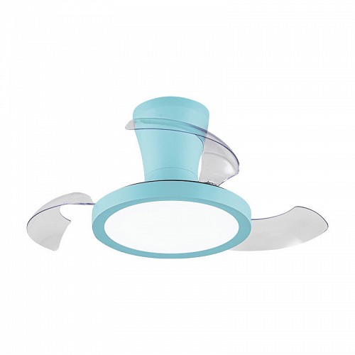 Ανεμιστήρας Οροφής PRCF-80685 Primo Kids Series DC 26'' 65εκ. Με Τηλεχειριστήριο 1 Φως LED 3Φτερά Μπλέ  PRCF-80685