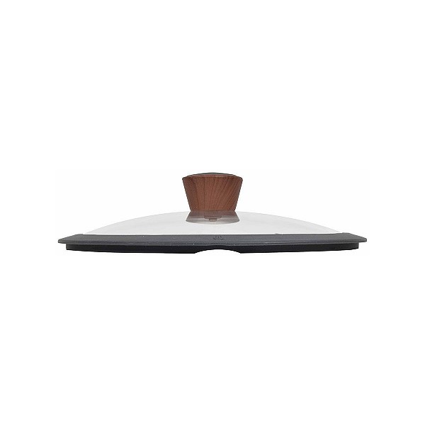 ESTIA ΚΑΠΑΚΙ STONE ΓΥΑΛΙΝΟ ΠΥΡΑΝΤΟΧΟ 26cm