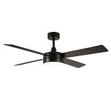ESTIA ΑΝΕΜΙΣΤΗΡΑΣ ΟΡΟΦΗΣ ZEPHYRUS 132cm 70w ΜΕ ΑΝΤΙΣΤΡΕΨΙΜΑ ΠΤΕΡΥΓΙΑ ΜΑΥΡΟ/ΓΚΡΙ  06-21214