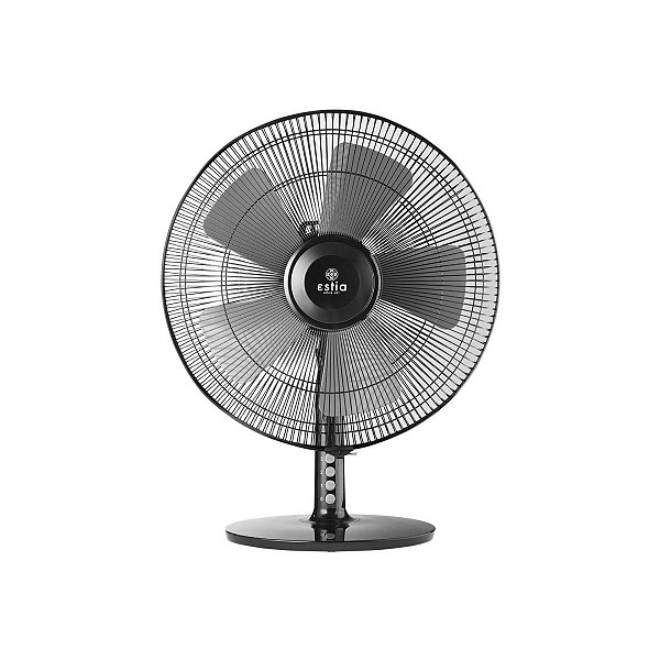 ESTIA ΑΝΕΜΙΣΤΗΡΑΣ ΕΠΙΤΡΑΠΕΖΙΟΣ LEVANTO 40cm 55w ΜΑΥΡΟΣ 06-21085