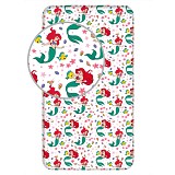 Disney Princess Ariel fitted sheet 90x200 cm