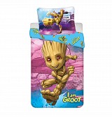 Guardians of the Galaxy  I am Groot I am Groot bedding set 140x200cm, 70x90 cm