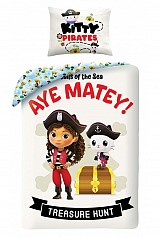 Gabby's Dollhouse Treasure Hunt bedding set 140×200cm, 70×90 cm