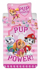Paw Patrol Pup Power bed linen 140×200cm, 70×90 cm