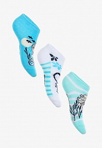 Disney Frozen Ocean kids no-show socks 23-34