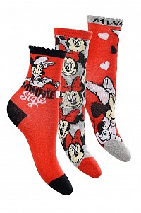 Disney Minnie  childrens socks 23-34