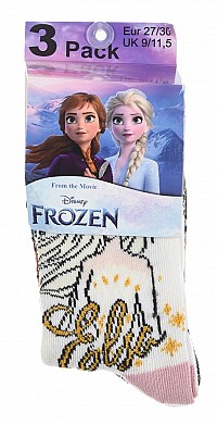 Disney Frozen childrens socks 23-34