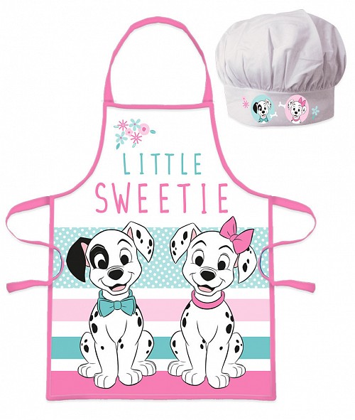 Disney 101 Dalmatians Little Sweetie children's apron 2-piece set