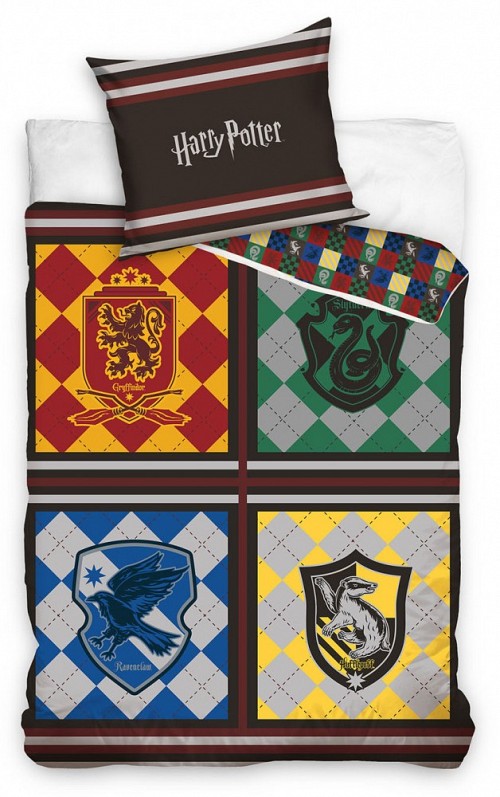 Harry Potter Plad bedding set 140×200cm, 70×90 cm