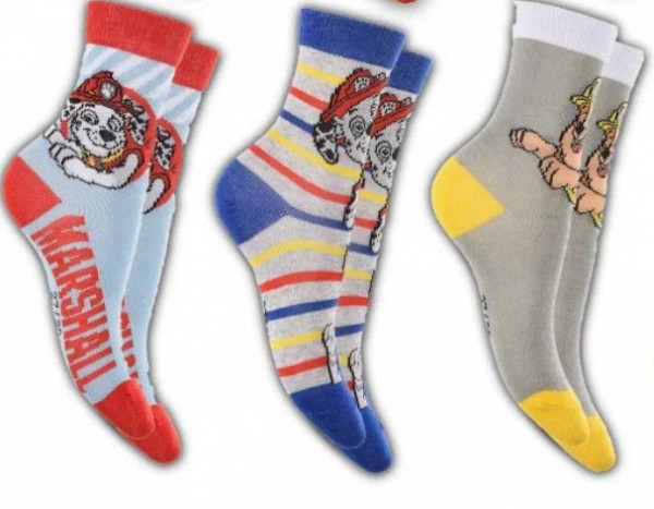 Paw Patrol Marshall kids socks 23-34