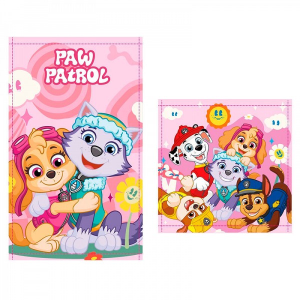 Paw Patrol hand towel, face towel, towel set